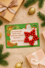 Nar Kırmızı 10 Adet Anahtarlık - Yılbaşı Hediyesi - Christmas Gift JJ - Görsel 2