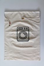 Çamaşır Makinesi Baskılı Çok Amaçlı Kirli Torbası 50x70cm - Görsel 2