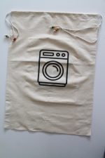 Çamaşır Makinesi Baskılı Çok Amaçlı Kirli Torbası 50x70cm - Görsel 3