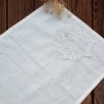 2 Adet Güpür Dantelli Kaşıklık Detaylı Amerikan Servis - 40x50cm - Dekoratif Modern Amerikan Servis