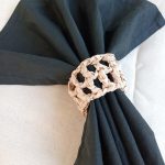 6 Adet Paper Otantik Peçete Halkası