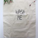 Wash Me Baskılı Çok Amaçlı Kirli Torbası 50x70cm