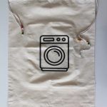 Çamaşır Makinesi Baskılı Çok Amaçlı Kirli Torbası 50x70cm