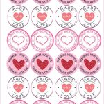 24 Adet - Love Heart Sticker - Kalp Sticker - Love Sticker - Paketleme Sticker - Notebook Sticker -