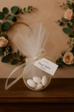 10'lu Kurdeleli Halkalı Şeker - Nikah Şekeri - Nİkah Hediyesi - Nişan Hediyesi - Görsel 2