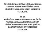 5 Adet Kişiye Özel Kart - 1.hamur - 10x15 cm. 190 gram. - Özel Konsept Kart 10x15 ve 6,5 x 12,5