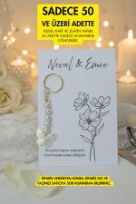 Butterfly Keychain | Kelebek Anahtarlık - 10 Adet - Kına Hediyesi - Nişan Hediyelik - Nikah Hediye - Görsel 2
