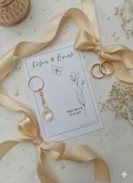 Midye Anahtarlık - 10 Adet Kına Hatırası - Nişan Hediyesi - Nikah Hatırası - Mevlit Hediyesi - Görsel 2