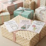 30 Adet Meow Serisi Paketleme Hediye Kartı - Teşekkür Kartı - Sipariş Paketleme Kartı 9x6cm