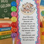 Yumurtlayan Kalemli Okul Hoş Geldin Ayracı - Okul Hediyesi - Öğrenci Hediye 1 Adet